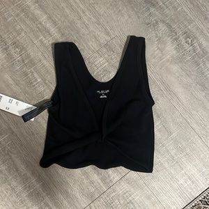 NWT urban outfitters black crop top